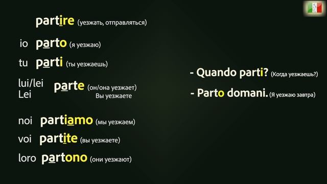 Итальянский язык для начинающих. Урок 10: Глаголы на -IRE. Буквосочетание -SC- смотреть онлайн