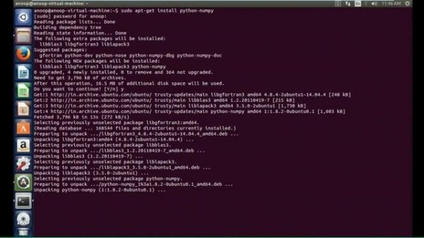 How to Install Python pip-numpy in Ubuntu Linux