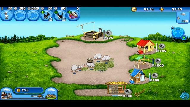 Перепрохождение игры Весёлая ферма (бесплатная версия(Android)) Новый ур. 8 (Зел. дорожка) на золот смотреть онлайн