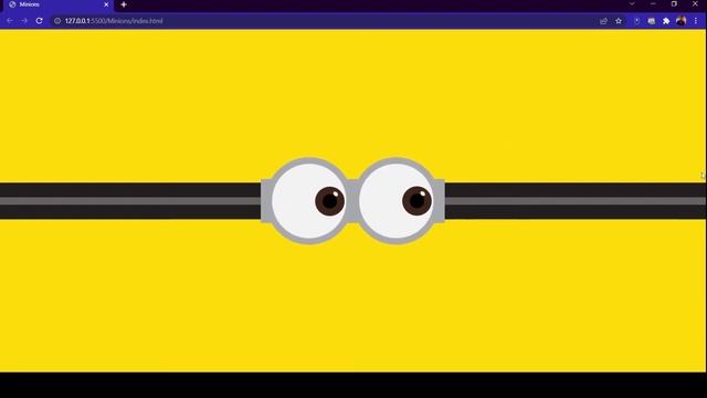 Minions Follow the mouse | HTML , CSS , Javascript смотреть онлайн