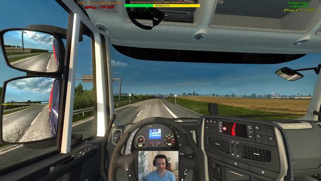 [Cтрим] Euro truck simulator 2, по хардкору, "IVECO HI WAY, Одинокий Серый Волк" смотреть онлайн