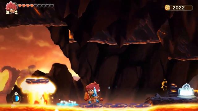 ПРОКЛЯТЫЙ ВУЛКАН ЧАСТЬ 2 Monster Boy and the Cursed Kingdom #9 смотреть онлайн
