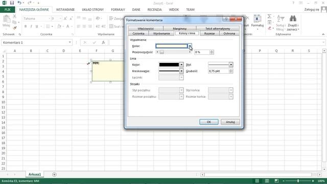 Excel Triki #19 Jak wstawić obrazek do komentarza? смотреть онлайн