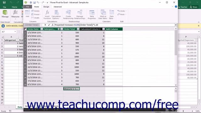 Excel 2016 Tutorial Measures Microsoft Training Lesson смотреть онлайн