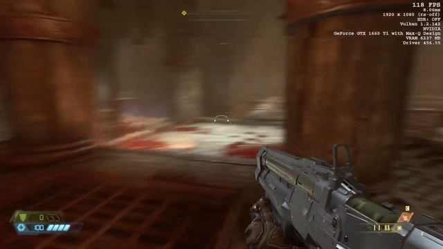 ? NVIDIA GeForce GTX 1660 Ti Max-Q - DOOM Eternal gameplay benchmarks (1080p) смотреть онлайн