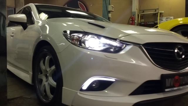 Bodykit for Mazda 6 by MV-TUNING смотреть онлайн