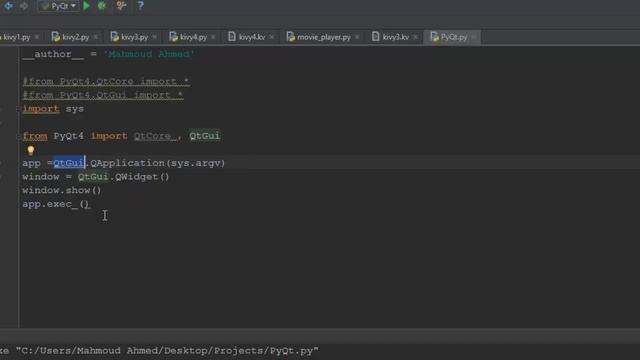 32 _ Import Modules In PyQt (Arabic) смотреть онлайн