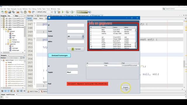 JAVA-Bestand opslaan mgv JFileChooser en openen смотреть онлайн