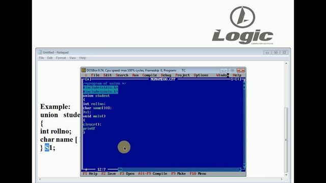 Union in c programming language смотреть онлайн