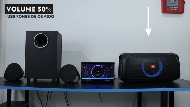 EDIFIER QD35 VS JBL PARTYBOX VS LOGITECH G560 (comparativo de audio) смотреть онлайн