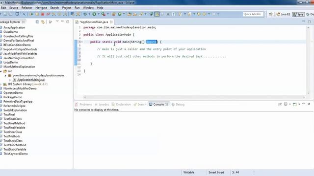 Java Main Method Explanation : Java Hindi Tutorial 16 смотреть онлайн