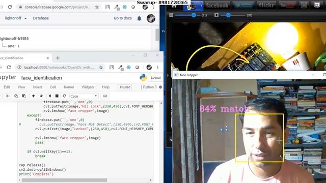 Face Recognition System using Python and IoT смотреть онлайн