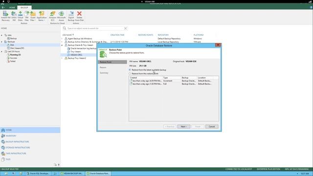 How to restore Oracle databases with Veeam Explorer for Oracle смотреть онлайн