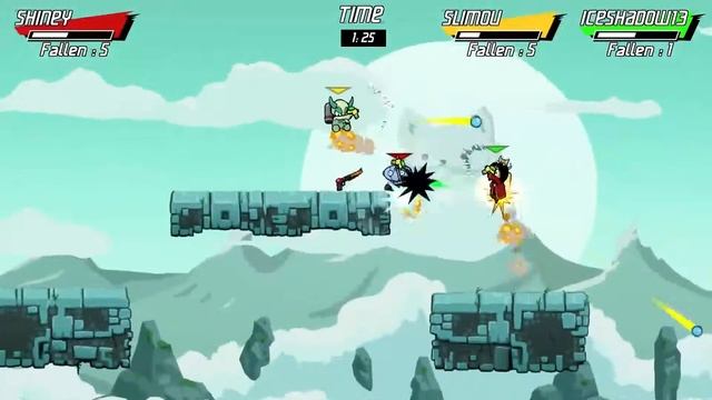 Splash Blast Panic - Shiney VS Slimou VS Iceshadow13 - First Heat - PolyLAN27 смотреть онлайн