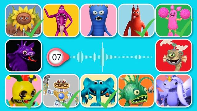 Guess the MONSTER'S VOICE #4 | GARTEN OF BANBAN 3 | SINGING MONSTERS, ROBLOX DOORS & COACH PICKLES смотреть онлайн