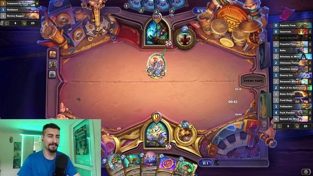 The Best Druid Deck To Climb Ranks On Twist Format At Mini-Set Festival of Legends | Hearthstone смотреть онлайн