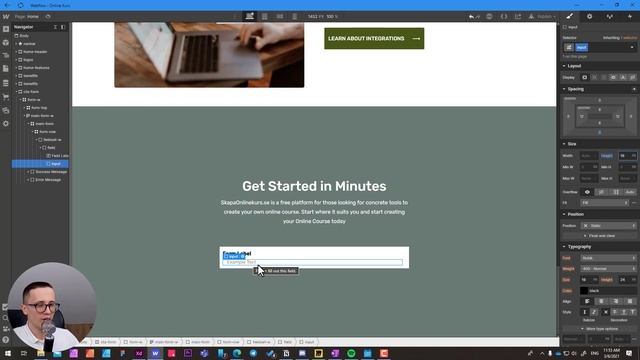 HOW TO MAKE WEBFLOW SITE LOAD FASTER: Episode 7 - Webflow Forms, HTML Structure & More Display Grid смотреть онлайн