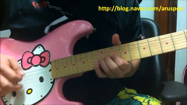 Squier Hello Kitty Guitar - Farewell Ballad (original by Zakk Wylde) смотреть онлайн