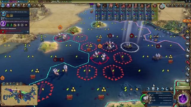 Джонки-Имба!Индонезия на божестве.Sid Meier's Civilization VI. смотреть онлайн