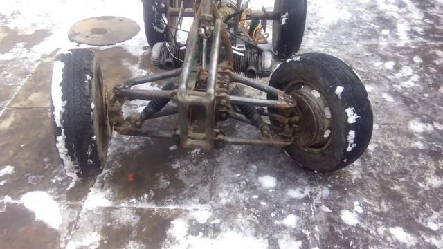 постройка квадроцикла из урала часть №1 смотреть онлайн