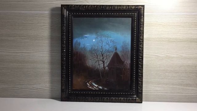 Продаётся картина старинная, масло, смотрите описание смотреть онлайн