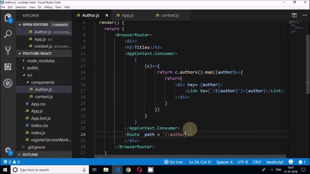 React Nested Routes and Links Part-2 смотреть онлайн