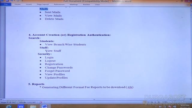 Java academic Projects||online projects||Fee Management System смотреть онлайн