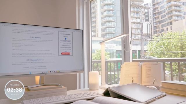 2-HOUR STUDY WITH ME (Pomodoro 25/5) with Nature Ambient Sounds ? No Music [with timer] смотреть онлайн