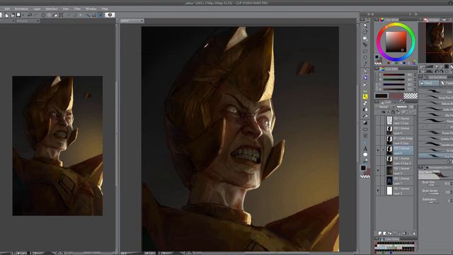 Speedpaint (CLIPSTUDIO) Yellow Diamond • Steven Universe смотреть онлайн