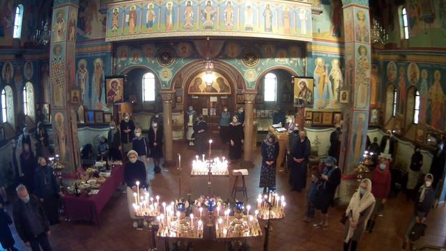 2021.03.27. Requiem Matins, Hours, and Liturgy. Заупокойные утреня, часы и Литургия смотреть онлайн