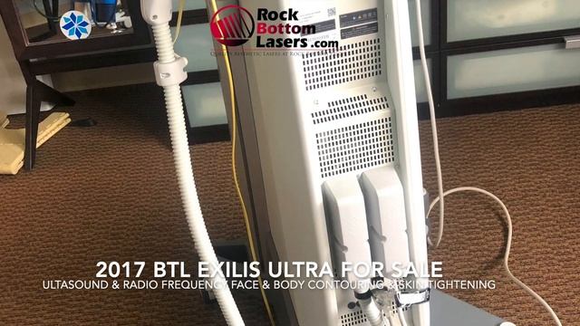 2017 BTL Exilis Ultra Radio Frequency & Ultrasound Laser For Sale