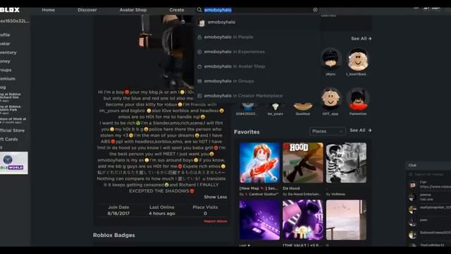 Roblox ONLINE DATER Profiles 7 ? смотреть онлайн