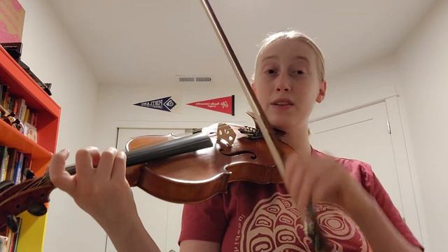 Julia Delaney's reel - Fiddle practice session, D minor pentatonic scale смотреть онлайн