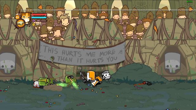 Castle crashers Оранжевый рыцарь Крестьянская арена (неудачные попытки пройти) смотреть онлайн