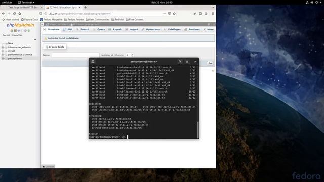 Installasi Bin dns server di Linux Fedora 33 смотреть онлайн