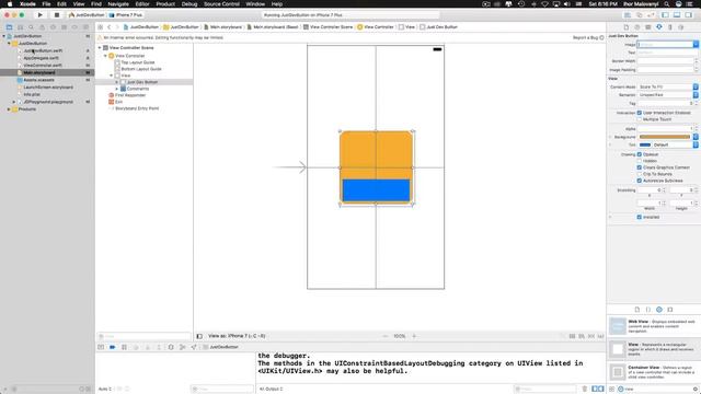03. Интеграция с Interface Builder (Кастомные элементы iOS) смотреть онлайн
