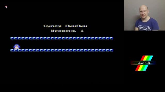 Super PinPin (2021)[NES, Dendy] Обзор и прохождение. смотреть онлайн