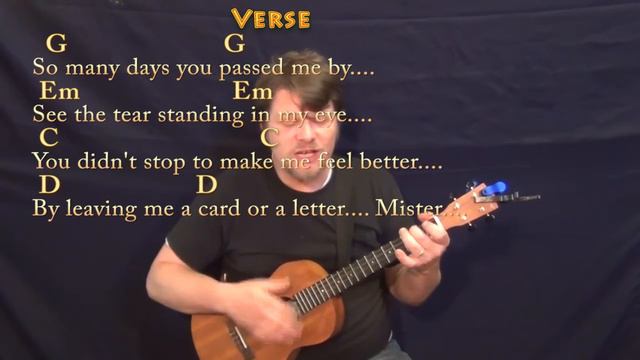 Please Mister Postman (Beatles) Bariuke Cover Lesson in G with Chords/Lyrics смотреть онлайн