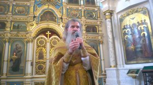 Проповедь протоиерея Игоря Латушко: о необходимости исповедания веры делами любви (1.07.2018 года)