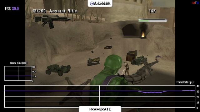 Army Men: Sarge's War - Gamecube vs Xbox - Comparison (Graphics + FPS) смотреть онлайн