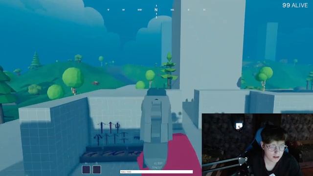 Тестим все оружие в игре Totally Accurate Battlegrounds смотреть онлайн