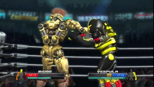 Real steel the game Ps3/Xbox360-Midas vs Fusion & Vespula(Живая сталь)#5 смотреть онлайн
