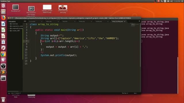 JAVA Tutorial | How To Convert Array Into String Without Loops | Quickest And Convenient Way смотреть онлайн