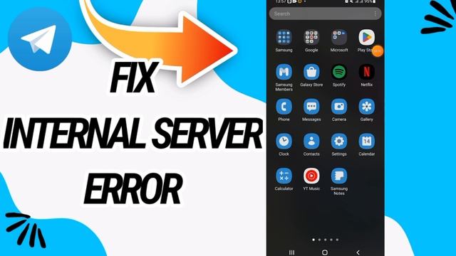 How To Fix And Solve Internal Server Error On Telegram App смотреть онлайн