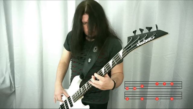 Crazy Little Thing Called Love by Queen | Bass Cover with Tab смотреть онлайн