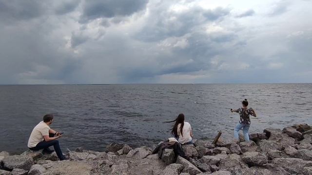 Насыпные территории. Накануне дождя. Васильевский остров