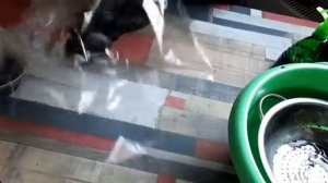 Краски для ткани из СССР тестирую