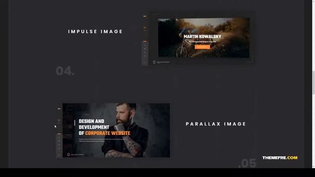 Nastik - Creative Portfolio WordPress Theme onepage portfolio Build Website смотреть онлайн