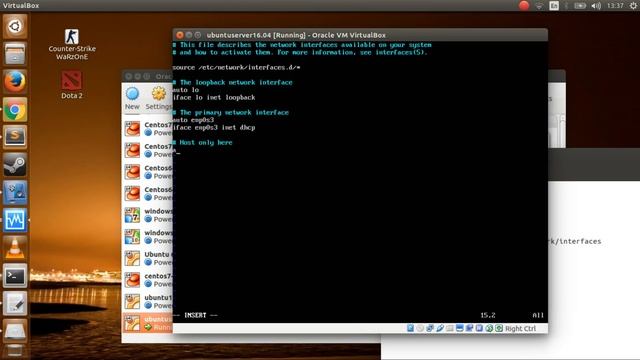 Virtualbox problem - Host only network not work on Ubuntu server 16.04 смотреть онлайн