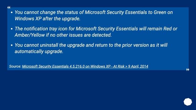 Disable the Security Essentials End-of-Life Warning on Windows XP смотреть онлайн